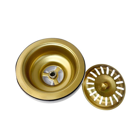 INS Kitchen Sink Basket Waste - Argent Gold
