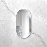 NOOSA Oval Framed Mirror 1200x600mm