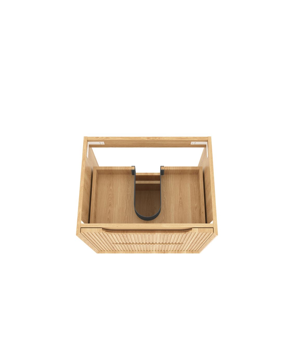 BYRON Fluted Wall Hung Vanity Woodland Oak (All Sizes)