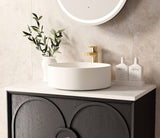 BALMORAL Mark II Wall Hung Vanity Black Oak (All Sizes)