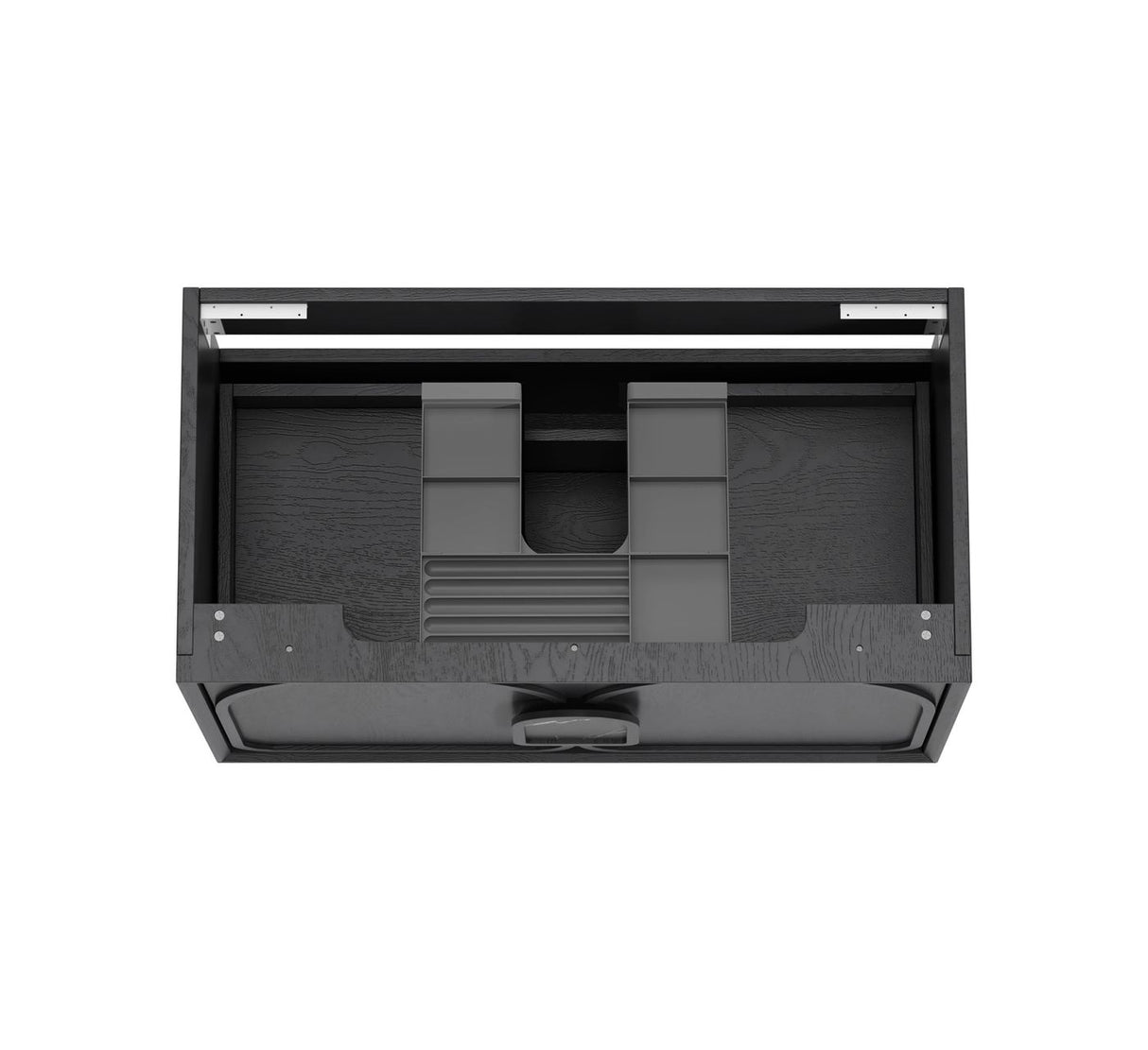 BALMORAL Mark II Wall Hung Vanity Black Oak (All Sizes)