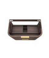 HAVANA Wall Hung Fluted Curve Vanity Sable Walnut (All Sizes)
