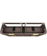 HAVANA Wall Hung Fluted Curve Vanity Sable Walnut (All Sizes)
