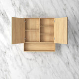 BYRON Woodland Oak Shaving Cabinet (Optional Sizes)