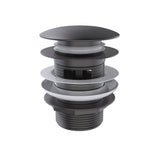 Otti Mushroom Bath Pull Out / Pop Up Waste with Overflow 40mm