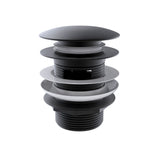 Otti Mushroom Bath Pull Out / Pop Up Waste with Overflow 40mm