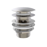 Otti Mushroom Bath Pull Out / Pop Up Waste with Overflow 40mm