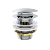 Otti Mushroom Bath Pull Out / Pop Up Waste with Overflow 40mm