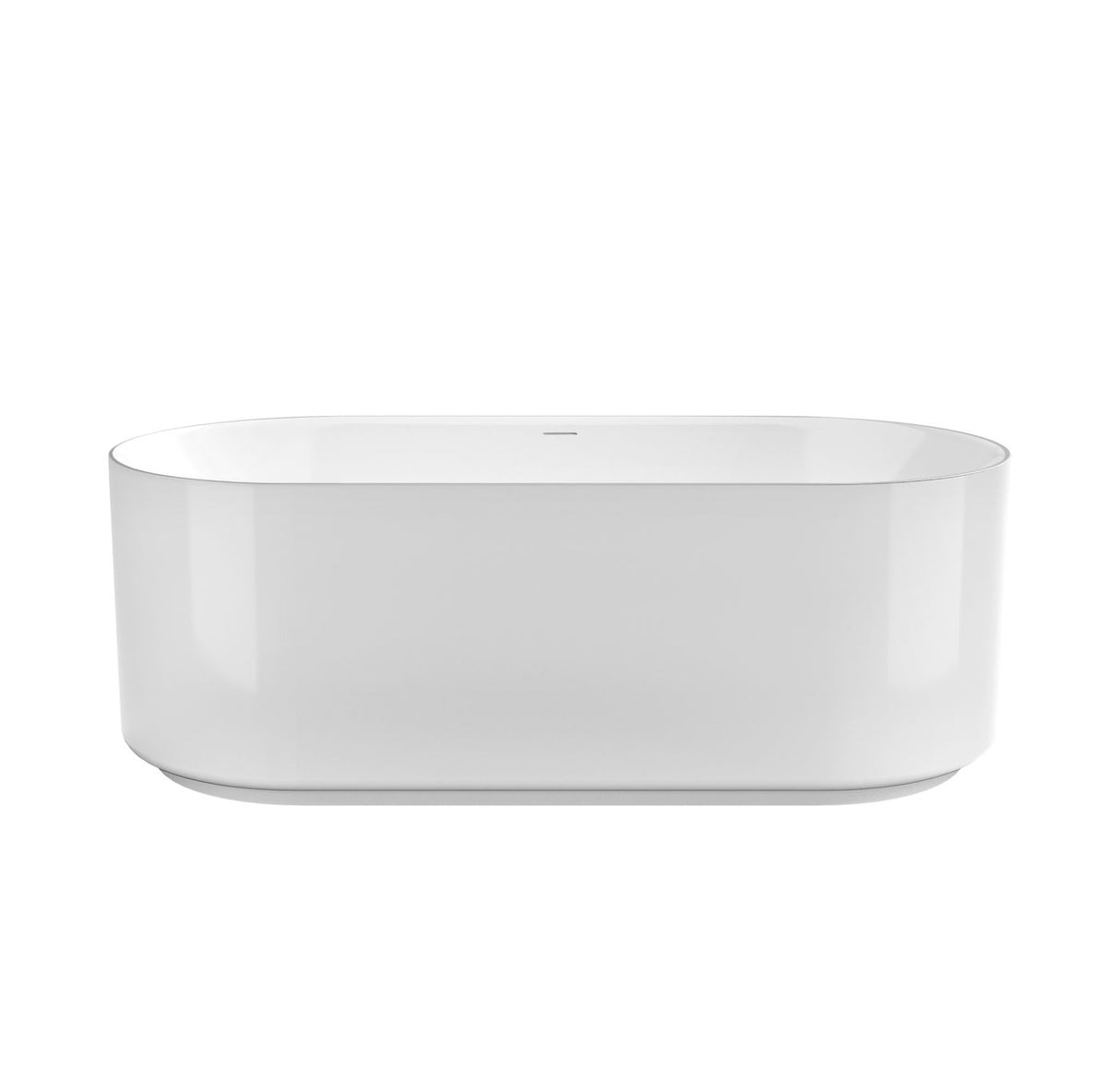 ATTICA Celine With Overflow 1500mm (Matte White/ Gloss White)