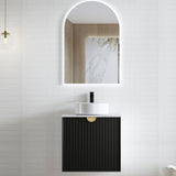 Vanity MARLO Wall Hung 600mm Matte Black