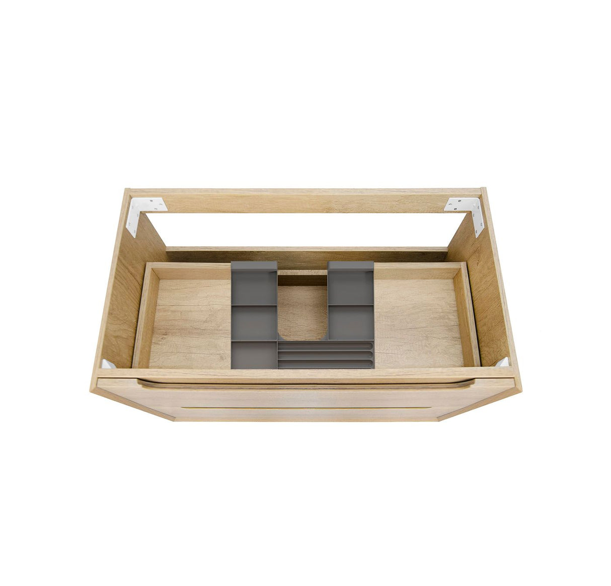 BYRON Wall Hung Vanity 900mm Natural Oak
