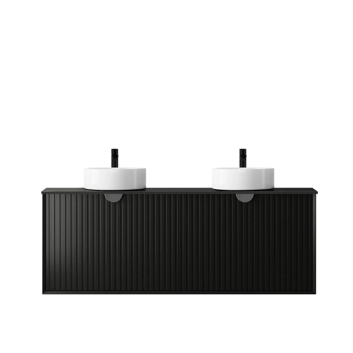 Vanity MARLO Wall Hung 1500mm Matte Black