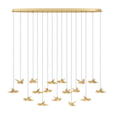 PARATEBUENO Pendant Light 17X3W LED 3000K - Brass
