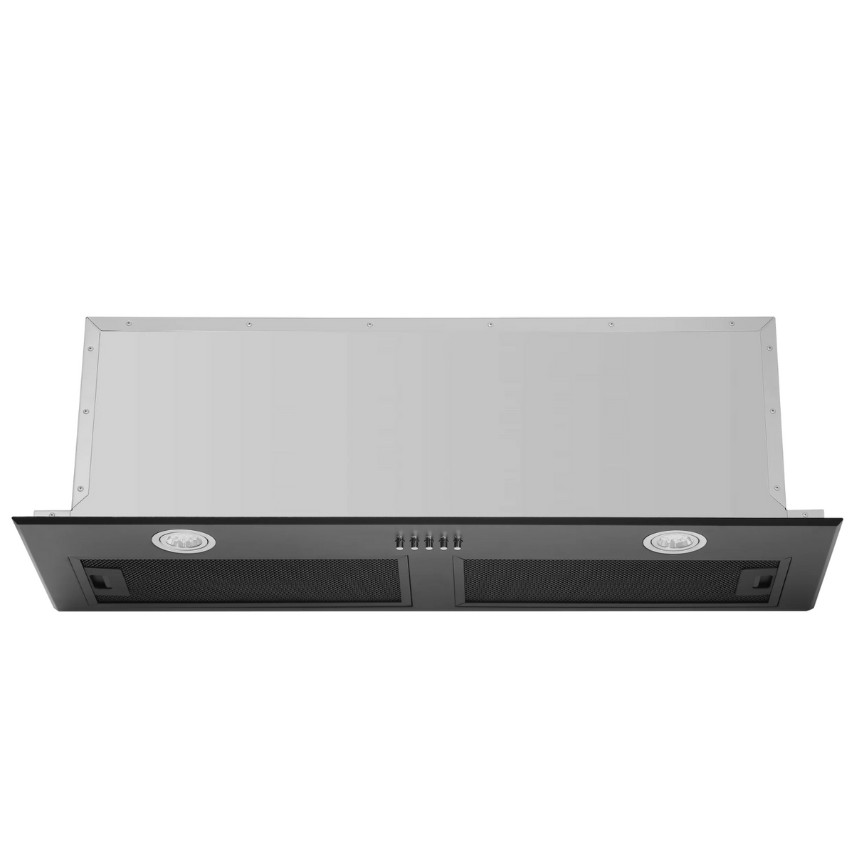 Concealed Black Rangehood - 900mm