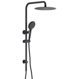 Ideal Shower System With Rail (Black)
