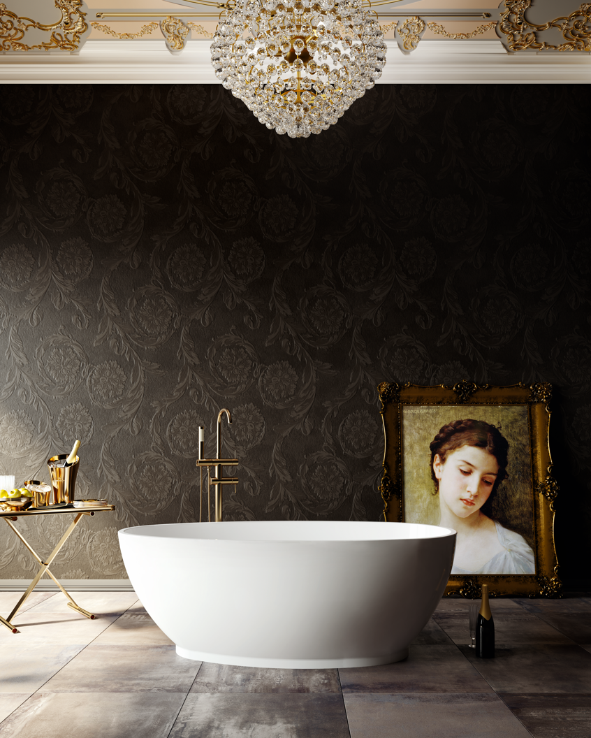 AVEO Freestanding Bathtub Overflow 1700MM