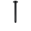 PAVIA Ceiling Shower Arm Round (200mm) - Matte Black