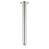 PAVIA Ceiling Shower Arm Round (300mm) - Brushed Nickel