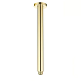 PAVIA Ceiling Shower Arm Round (300mm) - Brushed Gold