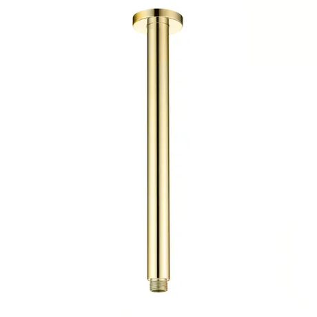PAVIA Ceiling Shower Arm Round (300mm) - Brushed Gold