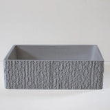 Sticks & Stone Concrete Rugged Rectangle Basin