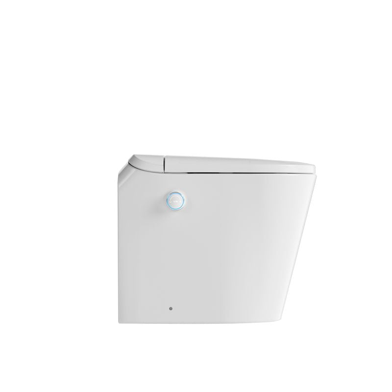 AUTOLUX Rimless Wall Faced Floor Smart Toilet