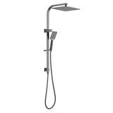Cresta Dual Shower Rail (Brushed Gun Metal)- Clearance