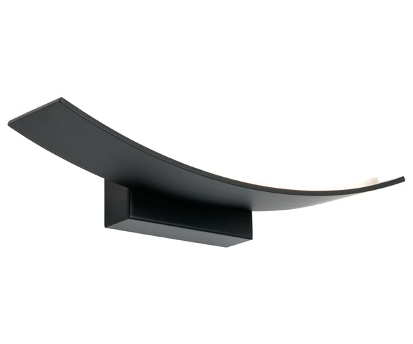 Larz 12W Led Wall Light Black