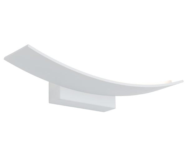 Larz 12W Led Wall Light White