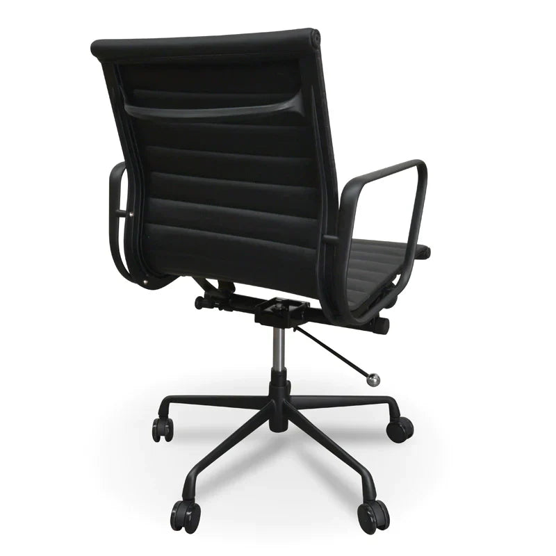 Calibre COC121 PU Leather Office Chair - Full Black