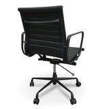Calibre COC121 PU Leather Office Chair - Full Black