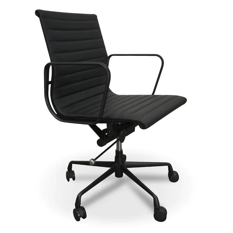 Calibre COC121 PU Leather Office Chair - Full Black