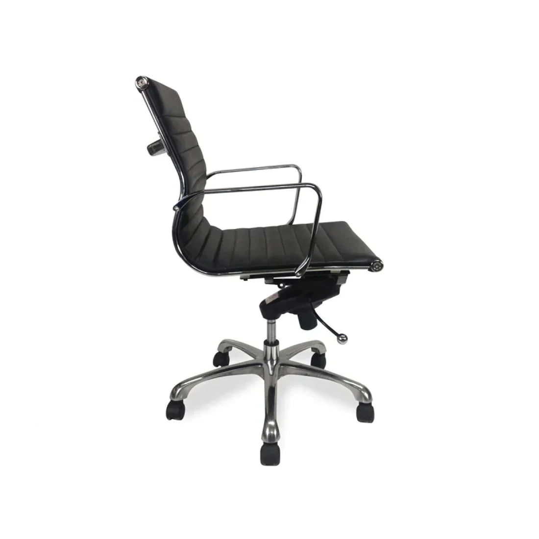 Calibre COC216 Leather Office Chair - Black