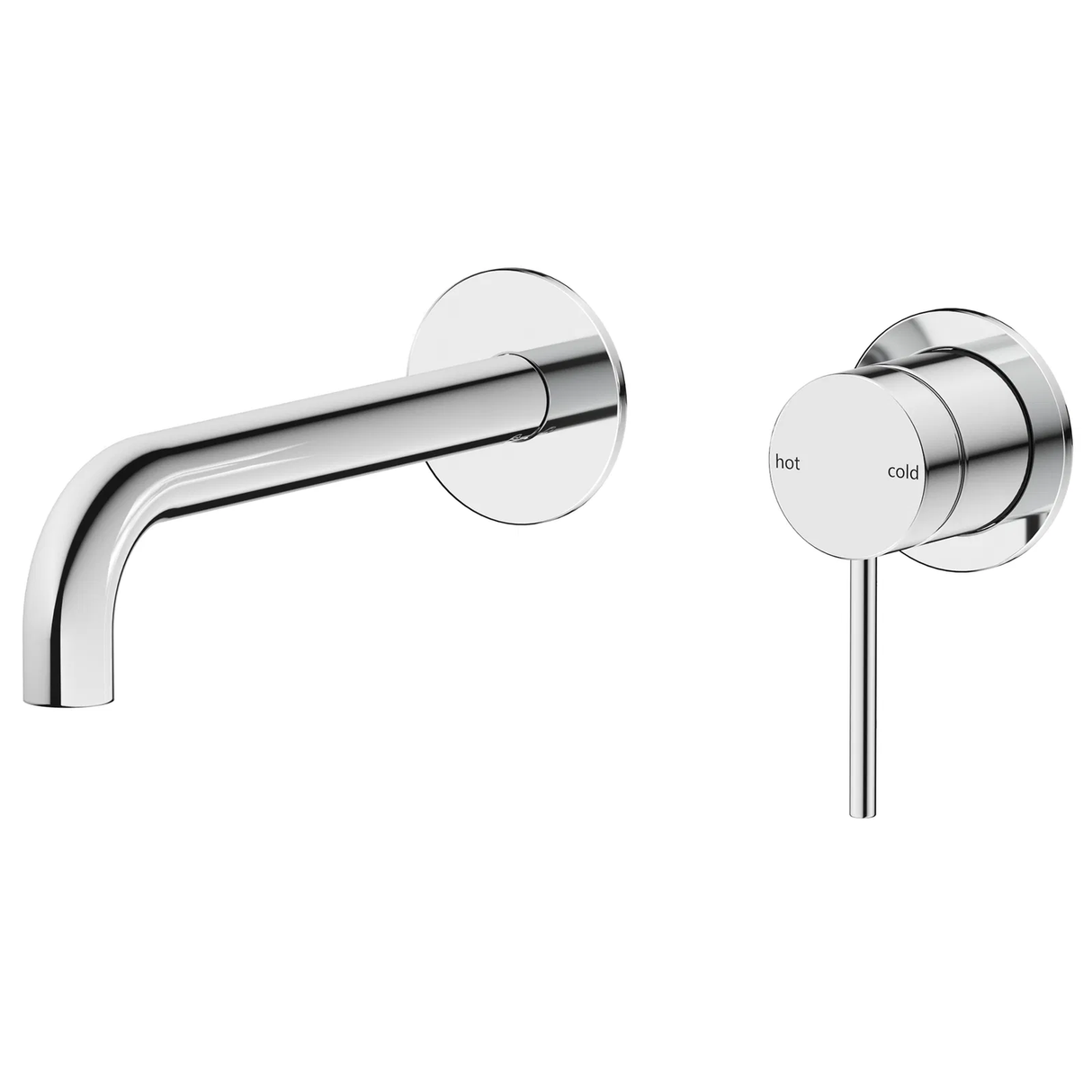 Mica Wall-Spout Combo – 2P – Curved Spout-185mm– Trim Kit Only