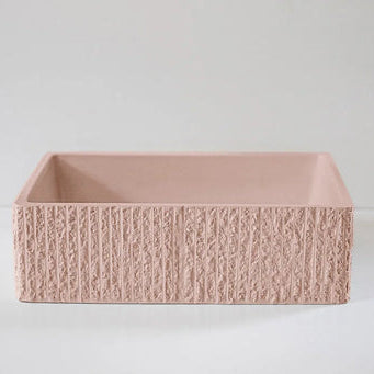 Sticks & Stone Concrete Rugged Rectangle Basin