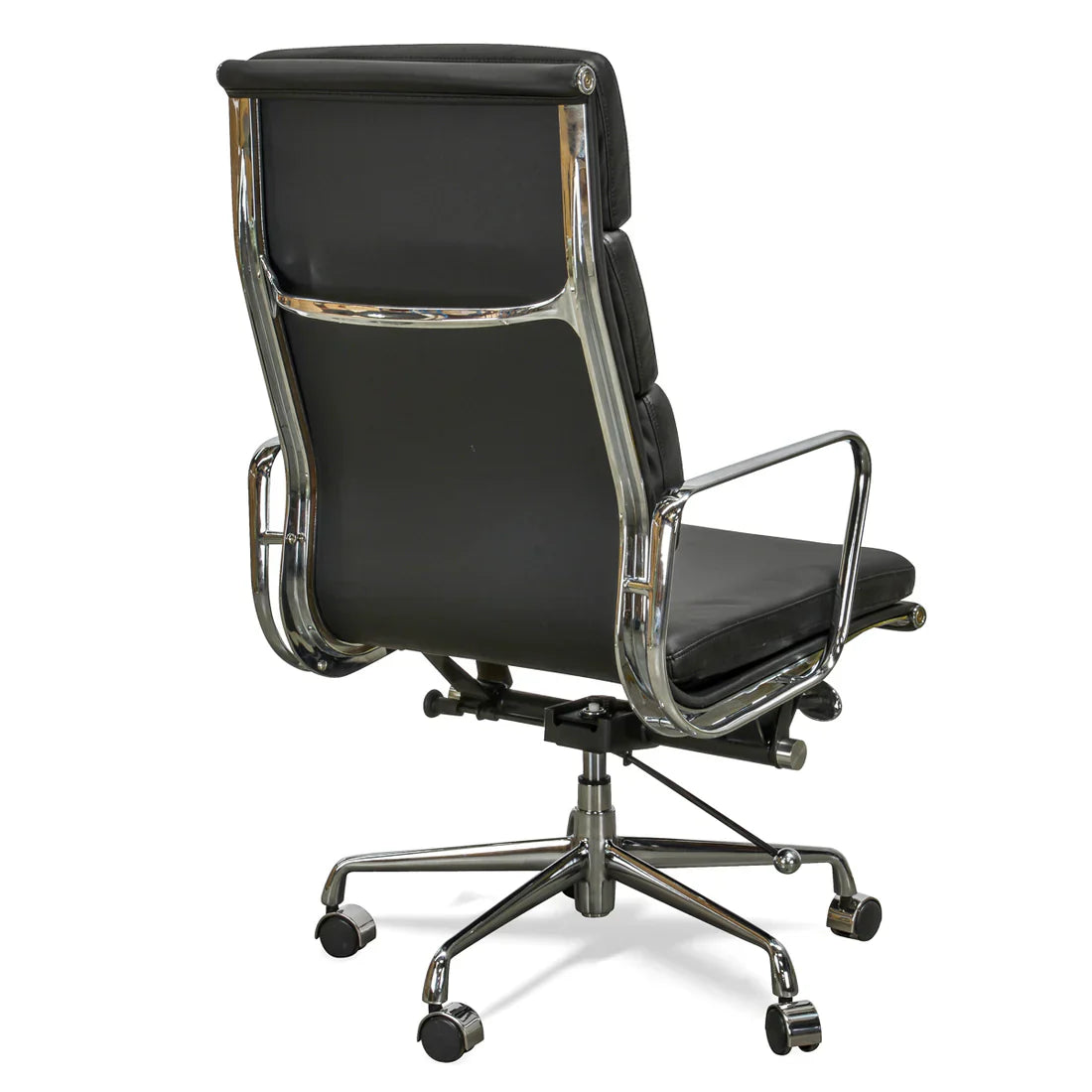 Calibre COC104 High Back Office Chair - Black Leather
