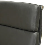 Calibre COC104 High Back Office Chair - Black Leather