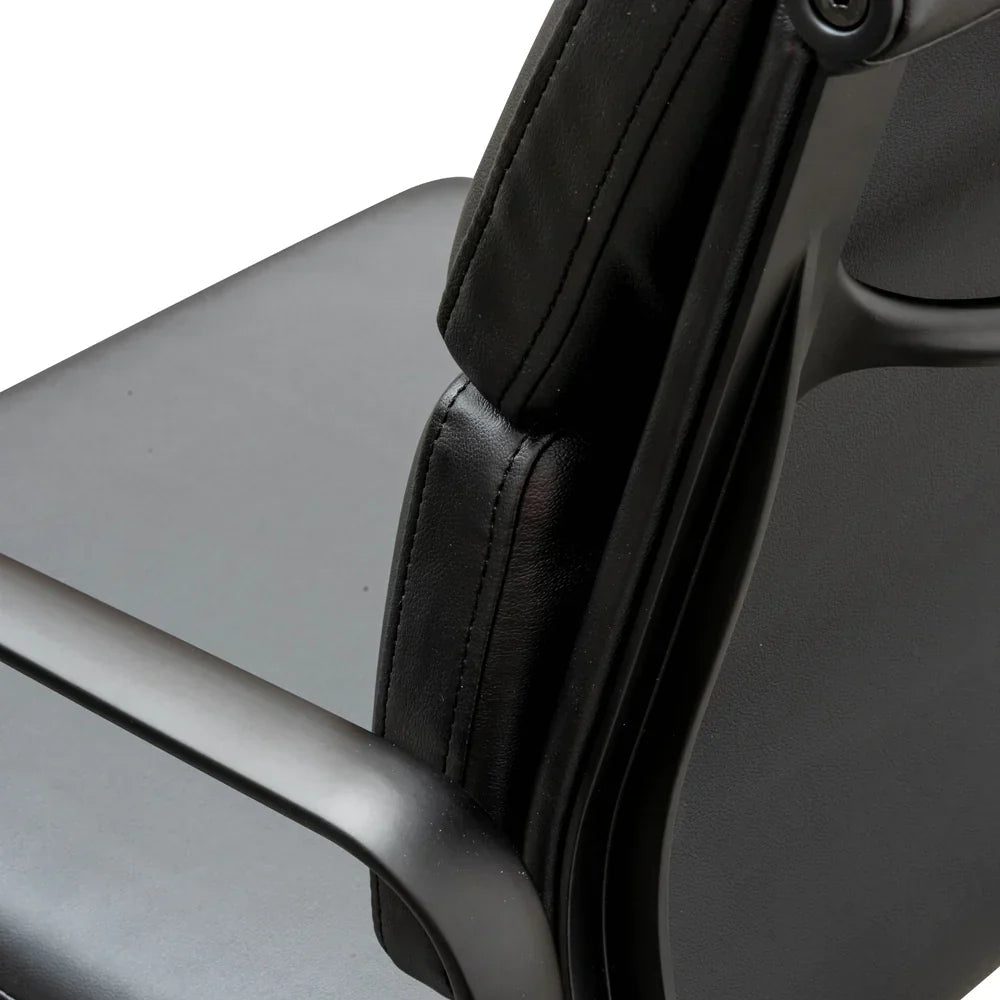 Calibre COC2624-YS Low Back Office Chair - Full Black