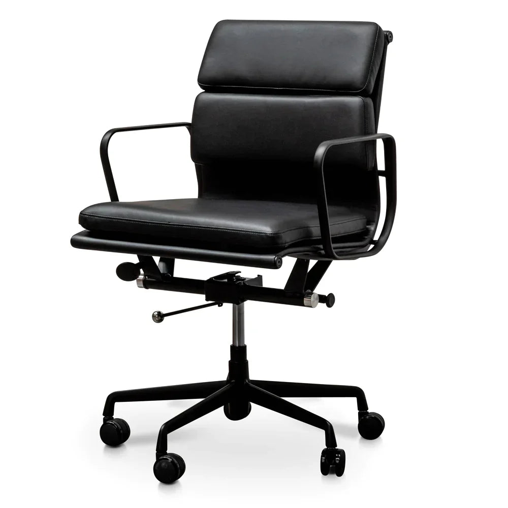 Calibre COC2624-YS Low Back Office Chair - Full Black