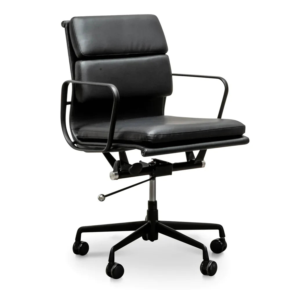 Calibre COC2624-YS Low Back Office Chair - Full Black