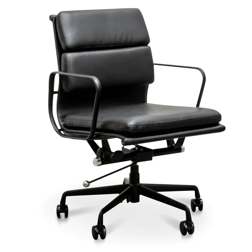 Calibre COC2624-YS Low Back Office Chair - Full Black