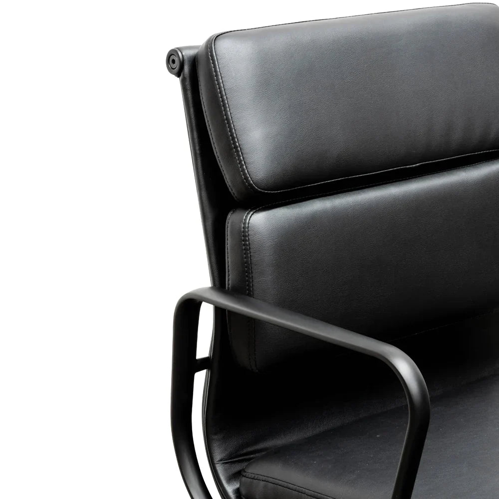 Calibre COC2624-YS Low Back Office Chair - Full Black