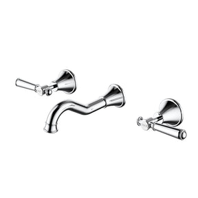 Clasico Bath Tap Set - Chrome