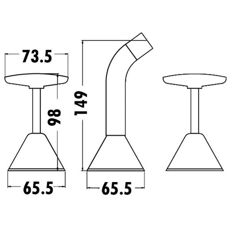 ACL Bath Tap Set-Lead free