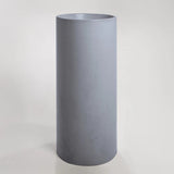 Sticks & Stone Concrete Polished Full Height Round Pedestal Basin