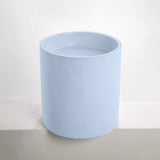 Sticks & Stone Concrete Polished Half Height Round Pedestal Basin