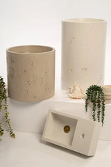 Sticks & Stone Concrete Polished Rectangular Powder Room Basin