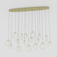 PORTOCOLOM Pendant Light 17x3W LED 3000K