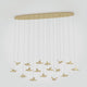 PARATEBUENO Pendant Light 17X3W LED 3000K - Brass
