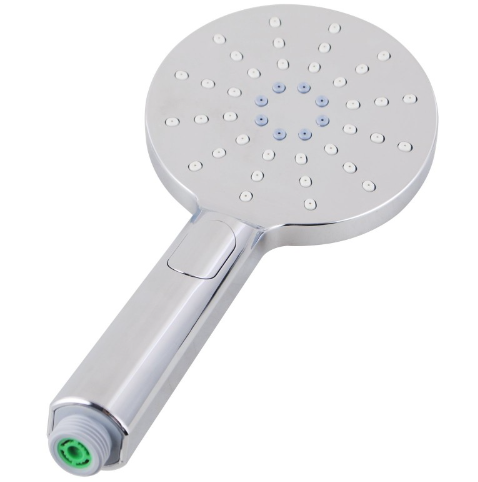10'' Right Angle Round Shower Station Top Inlet - Chrome
